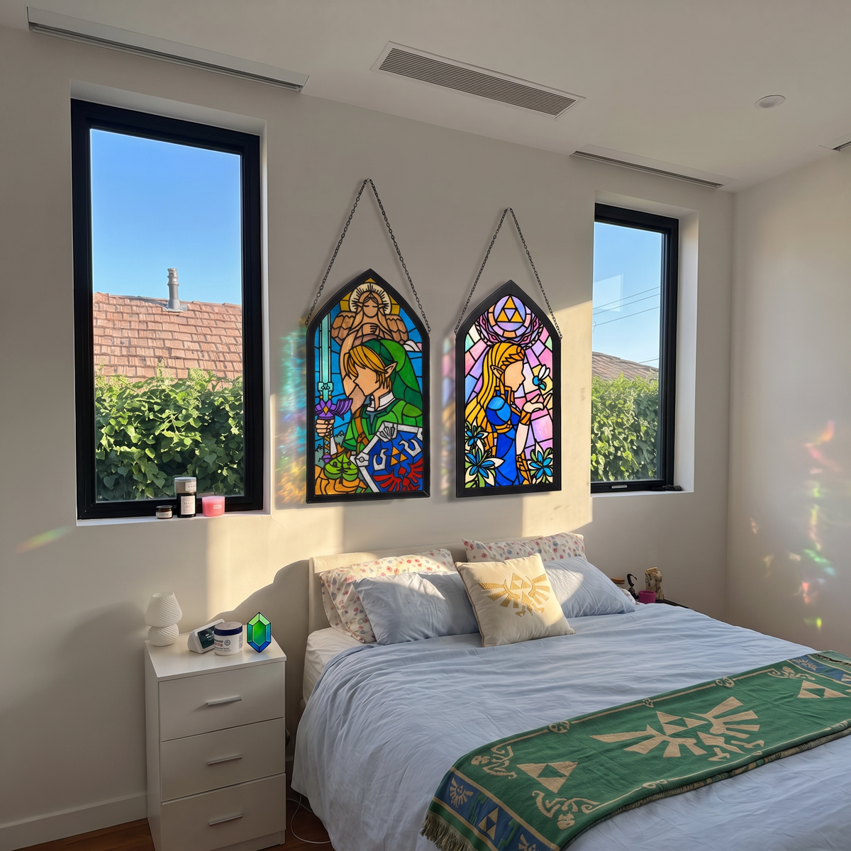 Handmade Stained Glass Suncatcher