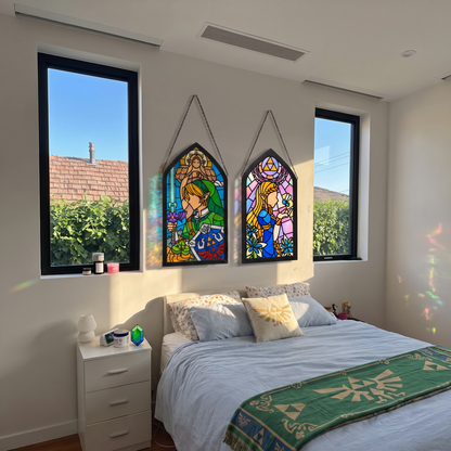 Handmade Stained Glass Suncatcher