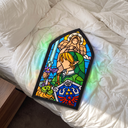 Handmade Stained Glass Suncatcher