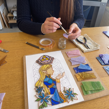 Handmade Stained Glass Suncatcher